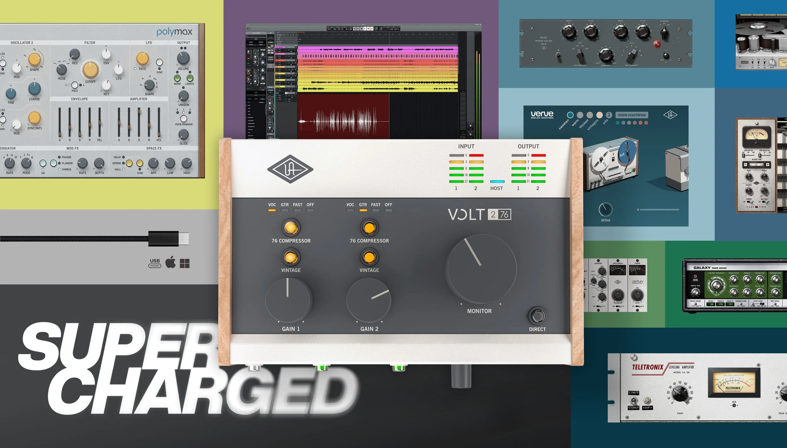 Universal Audio Launches Volt USB Recording Studio